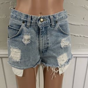 Wrangler denim shorts